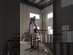 Convoyeur de vis tubulaire industriel de foreuse