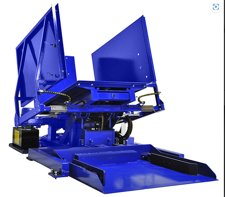 Automatic Manual Pallet Changer System Stationary Exchanger 95°  Pallet Turner 1600mm
