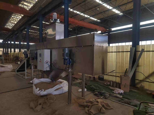 Bag Slitting System for Automated Bag Opening, Material Infeed, and Product Separation.