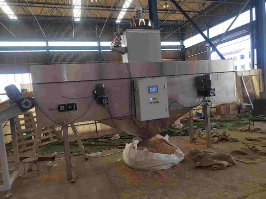 Bag Slitting System for Automated Bag Opening, Material Infeed, and Product Separation.