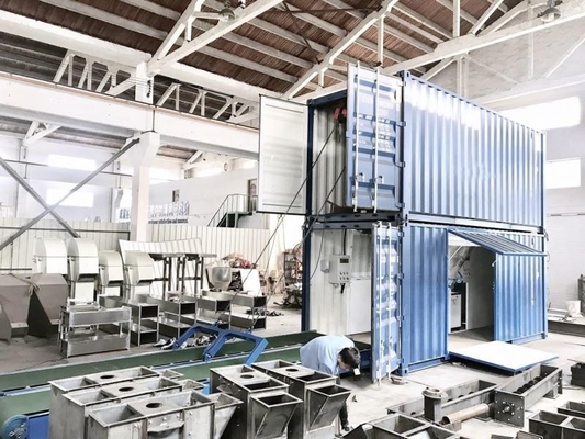 Automatic Mobile Bagging System Containerized Mobile Weighing And Bagging Unit